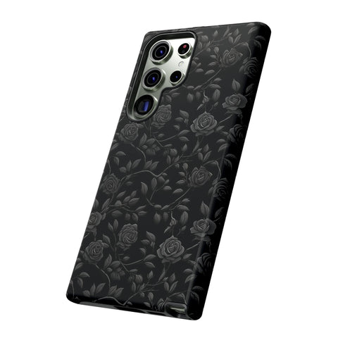 Black Roses Aesthetic Phone Case for iPhone, Samsung, Pixel