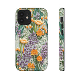 Floral Cottagecore Aesthetic  Phone Case for iPhone, Samsung, Pixel iPhone 12 Mini / Glossy