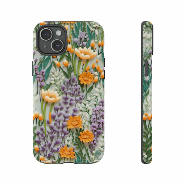 Floral Cottagecore Aesthetic  Phone Case for iPhone, Samsung, Pixel