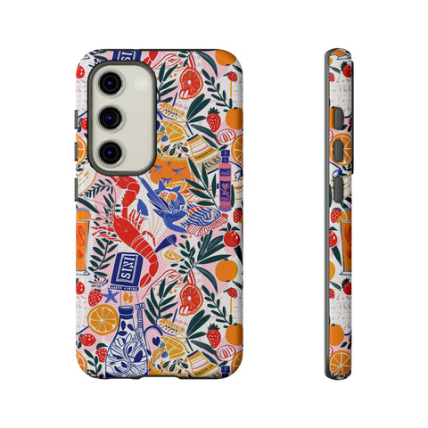 Sweet n Sour Collage Phone Case - Trendy Coastal Aesthetic Protective Phone Cover for iPhone, Samsung, Pixel