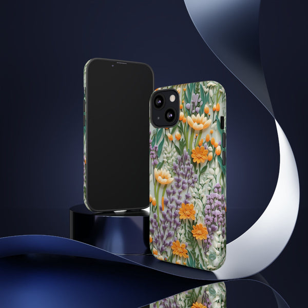 Floral Cottagecore Aesthetic  Phone Case for iPhone, Samsung, Pixel