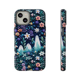 Ghosts in the Garden Aesthetic 3D Phone Case for iPhone, Samsung, Pixel