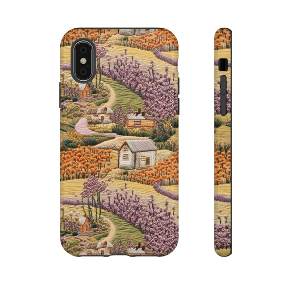 Autumn Farm Aesthetic Phone Case for iPhone, Samsung, Pixel