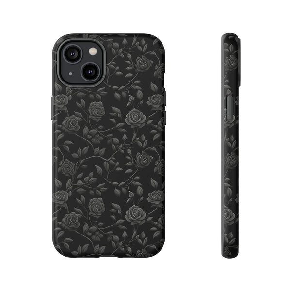Black Roses Aesthetic Phone Case for iPhone, Samsung, Pixel