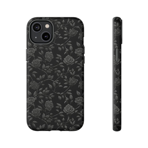 Black Roses Aesthetic Phone Case for iPhone, Samsung, Pixel