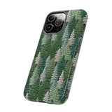 Christmas Forest 3D Aesthetic Phone Case for iPhone, Samsung, Pixel