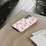 Dreamy Strawberry Cloud Phone Case - Pretty Pink Sky Protective Phone Cover for iPhone, Samsung, Pixel