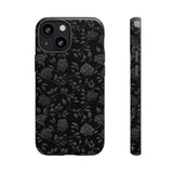 Black Roses Aesthetic Phone Case for iPhone, Samsung, Pixel iPhone 13 Mini / Glossy