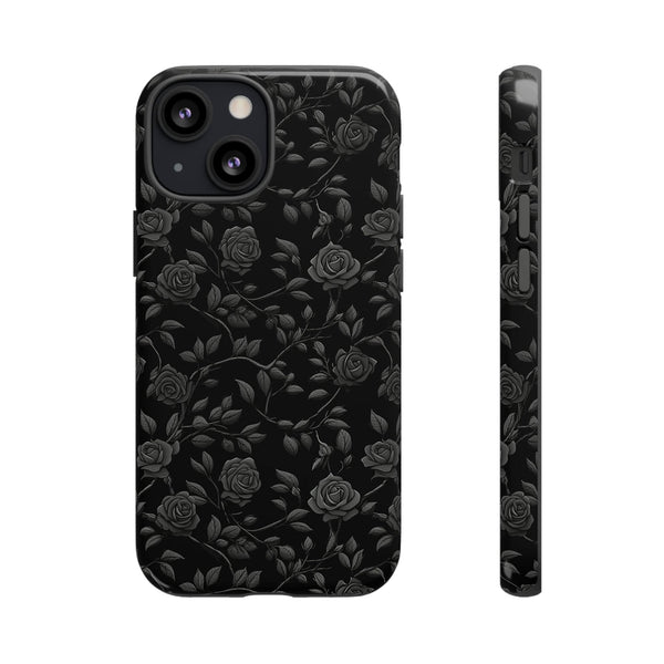 Black Roses Aesthetic Phone Case for iPhone, Samsung, Pixel