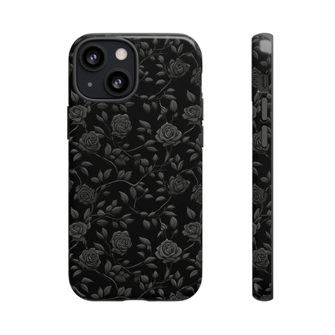 Black Roses Aesthetic Phone Case for iPhone, Samsung, Pixel