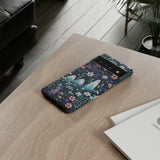 Ghosts in the Garden Aesthetic 3D Phone Case for iPhone, Samsung, Pixel