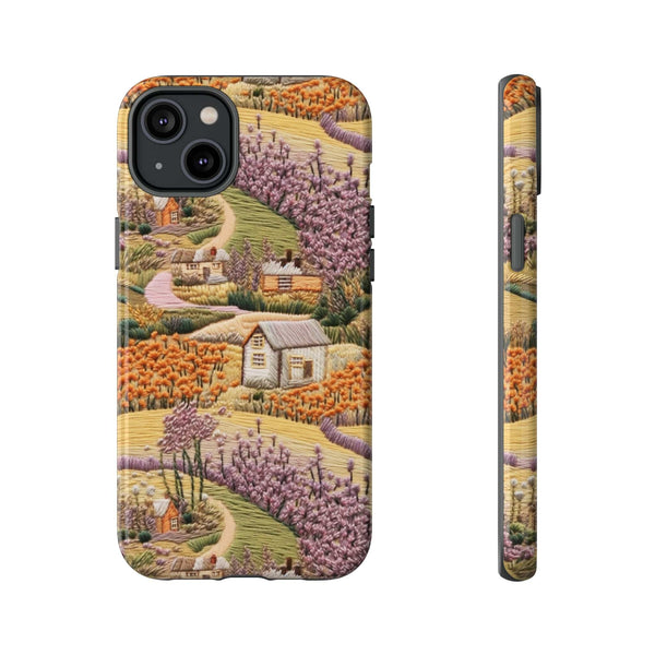 Autumn Farm Aesthetic Phone Case for iPhone, Samsung, Pixel