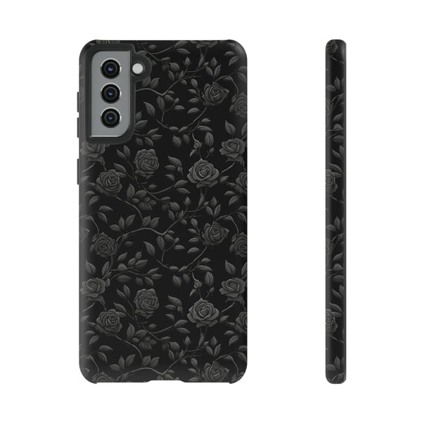 Black Roses Aesthetic Phone Case for iPhone, Samsung, Pixel