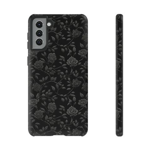 Black Roses Aesthetic Phone Case for iPhone, Samsung, Pixel