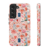 Pretty Pink Collage Phone Case - Preppy Trendy Art Aesthetic Phonecase for iPhone, Samsung, Pixel