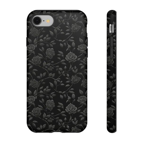 Black Roses Aesthetic Phone Case for iPhone, Samsung, Pixel