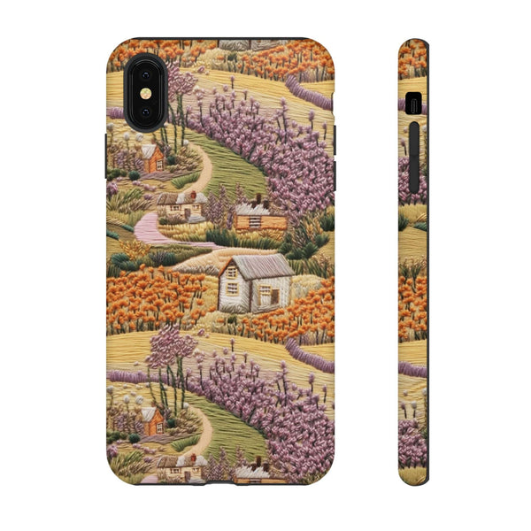 Autumn Farm Aesthetic Phone Case for iPhone, Samsung, Pixel