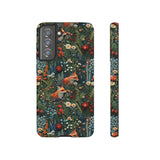 Botanical Fox Aesthetic Phone Case for iPhone, Samsung, Pixel