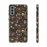 Magical Skull Garden Aesthetic 3D Phone Case for iPhone, Samsung, Pixel Samsung Galaxy S21 Plus / Glossy