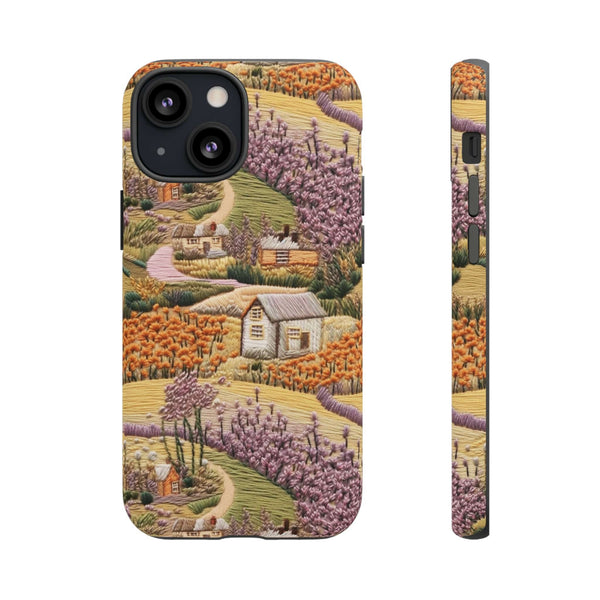 Autumn Farm Aesthetic Phone Case for iPhone, Samsung, Pixel