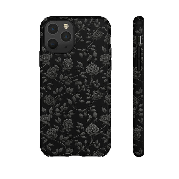 Black Roses Aesthetic Phone Case for iPhone, Samsung, Pixel