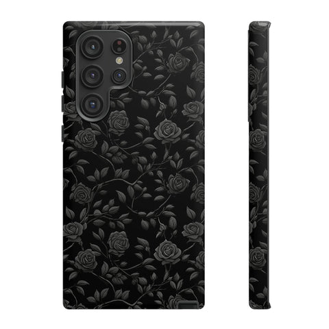 Black Roses Aesthetic Phone Case for iPhone, Samsung, Pixel