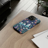 Ghosts in the Garden Aesthetic 3D Phone Case for iPhone, Samsung, Pixel