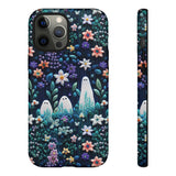 Ghosts in the Garden Aesthetic 3D Phone Case for iPhone, Samsung, Pixel