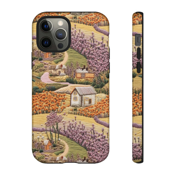 Autumn Farm Aesthetic Phone Case for iPhone, Samsung, Pixel