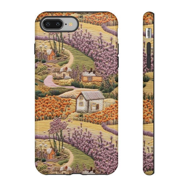 Autumn Farm Aesthetic Phone Case for iPhone, Samsung, Pixel