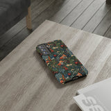 Botanical Fox Aesthetic Phone Case for iPhone, Samsung, Pixel