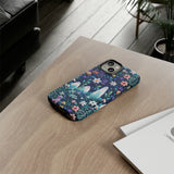 Ghosts in the Garden Aesthetic 3D Phone Case for iPhone, Samsung, Pixel