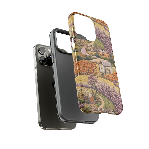 Autumn Farm Aesthetic Phone Case for iPhone, Samsung, Pixel