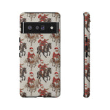 Cowboy Santa Embroidery Phone Case for iPhone, Samsung, Pixel Google Pixel 6 Pro / Matte