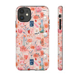 Pretty Pink Collage Phone Case - Preppy Trendy Art Aesthetic Phonecase for iPhone, Samsung, Pixel