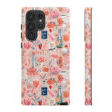 Pretty Pink Collage Phone Case - Preppy Trendy Art Aesthetic Phonecase for iPhone, Samsung, Pixel