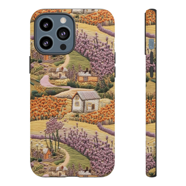 Autumn Farm Aesthetic Phone Case for iPhone, Samsung, Pixel