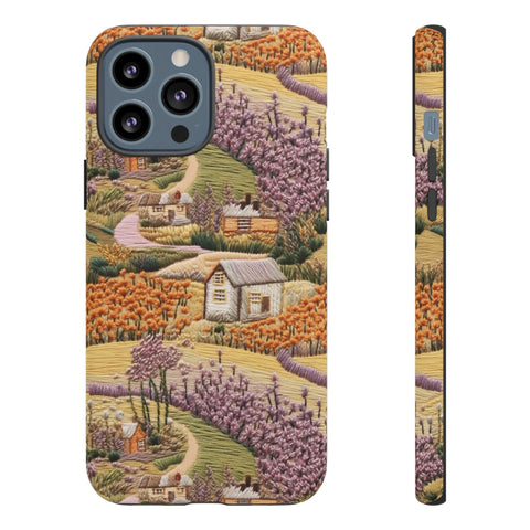 Autumn Farm Aesthetic Phone Case for iPhone, Samsung, Pixel