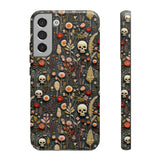 Magical Skull Garden Aesthetic 3D Phone Case for iPhone, Samsung, Pixel Samsung Galaxy S22 Plus / Glossy