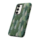 Christmas Forest 3D Aesthetic Phone Case for iPhone, Samsung, Pixel