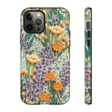 Floral Cottagecore Aesthetic  Phone Case for iPhone, Samsung, Pixel iPhone 12 Pro / Glossy