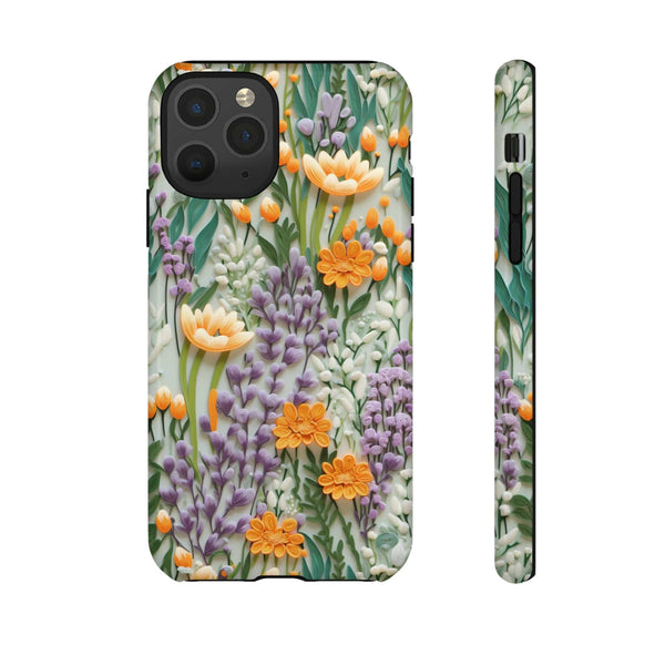 Floral Cottagecore Aesthetic  Phone Case for iPhone, Samsung, Pixel