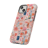 Pretty Pink Collage Phone Case - Preppy Trendy Art Aesthetic Phonecase for iPhone, Samsung, Pixel