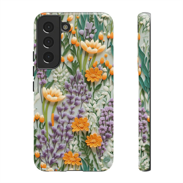 Floral Cottagecore Aesthetic  Phone Case for iPhone, Samsung, Pixel