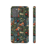 Botanical Fox Aesthetic Phone Case for iPhone, Samsung, Pixel Samsung Galaxy S20 FE / Glossy