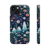 Ghosts in the Garden Aesthetic 3D Phone Case for iPhone, Samsung, Pixel