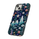 Ghosts in the Garden Aesthetic 3D Phone Case for iPhone, Samsung, Pixel