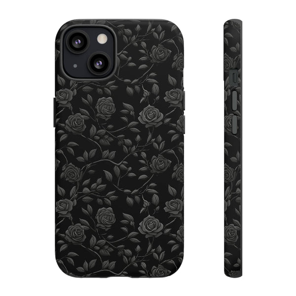 Black Roses Aesthetic Phone Case for iPhone, Samsung, Pixel