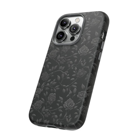 Black Roses Aesthetic Phone Case for iPhone, Samsung, Pixel