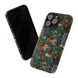 Botanical Fox Aesthetic Phone Case for iPhone, Samsung, Pixel